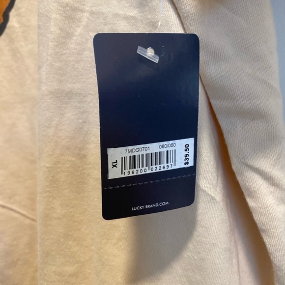 NWT LUCKY BRAND AC/DC ROCK N ROLL TEE SHIRT SIZE XL - Picture 3 of 4